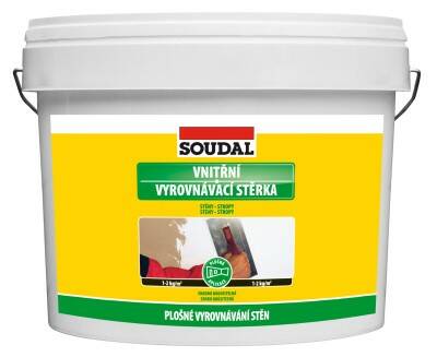 Stěrka vyrovnávací vnitřní Soudal – 1,5 kg