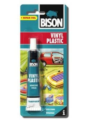 Lepidlo na měkčené plasty Bison Vinyl Plastic a záplata – 25ml