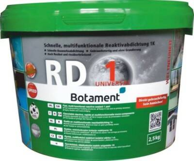 Stěrka izolační reaktivní Botament RD 1 univerzální – 2,5 kg