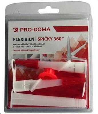 Set Blisterpack (2 × špička, 1 × prodloužení, 1 × uzávěr) PRO-DOMA