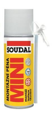 Pěna montážní trubičková Soudal mini – 150 ml