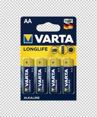 Baterie alkalické Longlife 4 AA – 4 ks/blistr