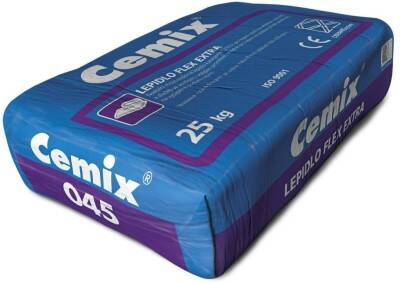 Lepidlo flexibilní Cemix Flex 045 extra 0,7 mm C2TE S1 – 25 kg