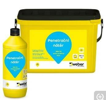 Penetrační nátěr weber podklad floor NPA 110 – 5 kg